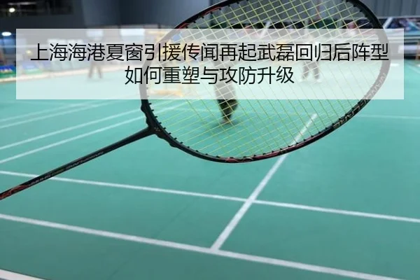 上海海港夏窗引援传闻再起武磊回归后阵型如何重塑与攻防升级
